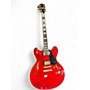 Used Washburn HB35 Trans Red Hollow Body Electric Guitar Trans Red