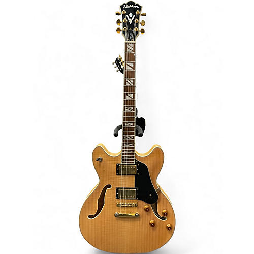 Used Washburn HB35 natural Hollow Body Electric Guitar natural