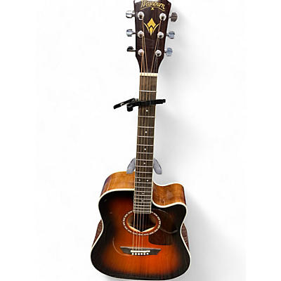 Washburn Used Washburn HD10 Sunburst Acoustic Guitar