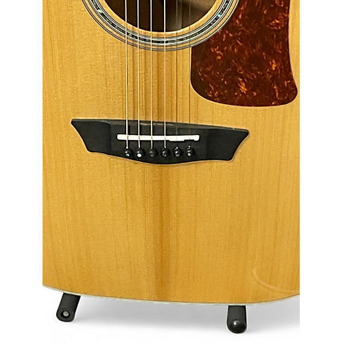 Used Washburn HD100SWCEK Natural Acoustic Electric Guitar Natural
