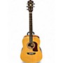 Used Washburn HD10S-0 Natural Acoustic Guitar Natural