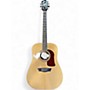 Used Washburn HD10S-0 Natural Acoustic Guitar Natural