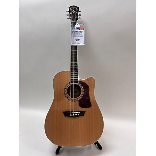 Washburn Used Washburn HD10SCE-0 Natural Acoustic Guitar Natural