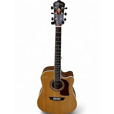 Used Washburn HD20SCE NATURAL Acoustic Electric Guitar