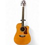 Used Washburn HD71SCEG Natural Acoustic Electric Guitar Natural