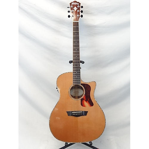 Washburn Used Washburn HG26CSE Natural Cedar Acoustic Electric Guitar Natural Cedar