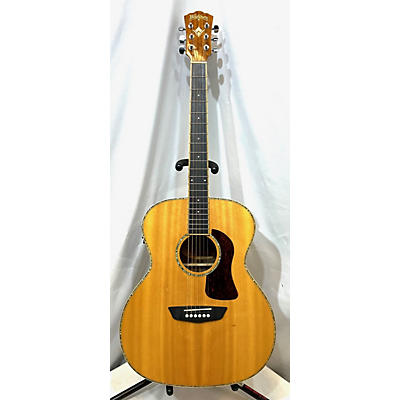 Washburn Used Washburn HG75SEG-O Natural Acoustic Electric Guitar