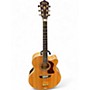 Used Washburn HJ40sce-0 Natural Acoustic Electric Guitar Natural