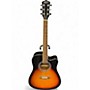 Used Washburn Heritage 10 Natural Acoustic Electric Guitar Natural