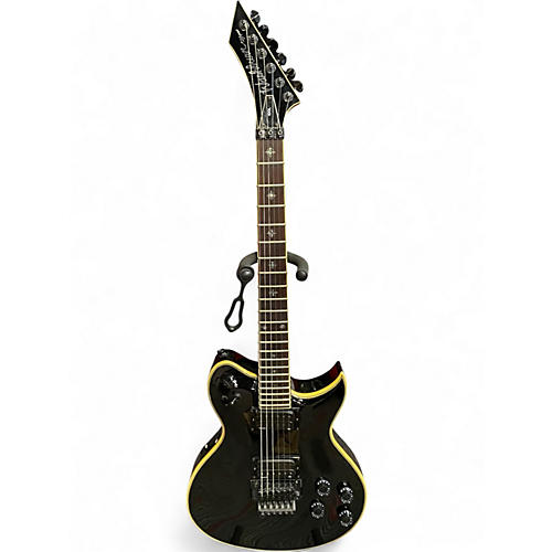 Used Washburn IDOL HM WI-50V Black Solid Body Electric Guitar Black