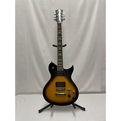 Used Washburn Idol Pro Sunburst Solid Body Electric Guitar