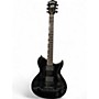 Used Washburn Idol custom shop Black Solid Body Electric Guitar Black
