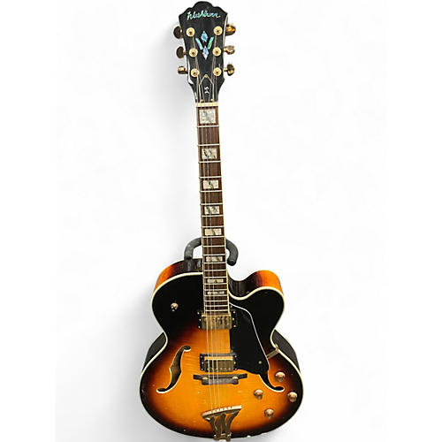 Used Washburn J-5 Tobacco Burst Hollow Body Electric Guitar Tobacco Burst