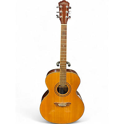 Used Washburn J12SN Natural Acoustic Guitar