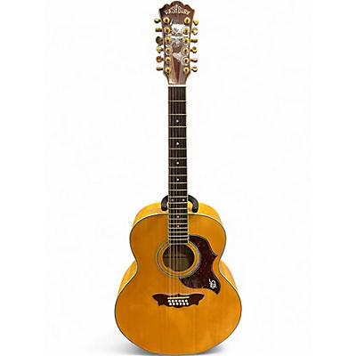 Used Washburn J28S12 Natural 12 String Acoustic Guitar
