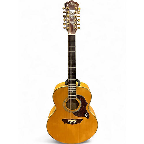 Used Washburn J28S12 Natural 12 String Acoustic Guitar Natural