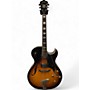 Used Washburn Used Washburn J3 Jazz Florentine 3 Color Sunburst Hollow Body Electric Guitar 3 Color Sunburst