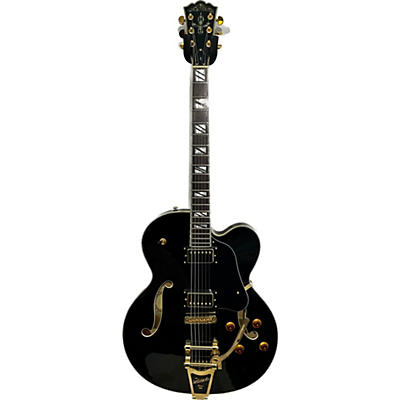 Washburn Used Washburn J9 Black And Gold Hollow Body Electric Guitar