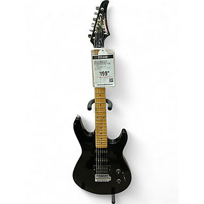 Used Washburn KCLTD Chicago Series Black Solid Body Electric Guitar