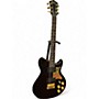 Used Washburn LI15 FOB Black Solid Body Electric Guitar Black