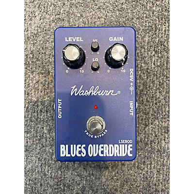 Washburn Used Washburn LSEBOD BLUES OVERDRIVE Effect Pedal