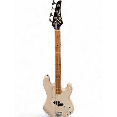 Used Washburn LYON BASS Olympic White Electric Bass Guitar