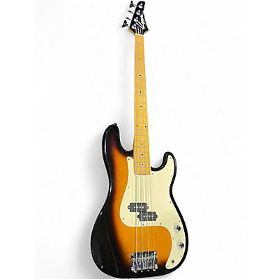 Used Washburn LYON LB10TS Tobacco Sunburst Electric Bass Guitar