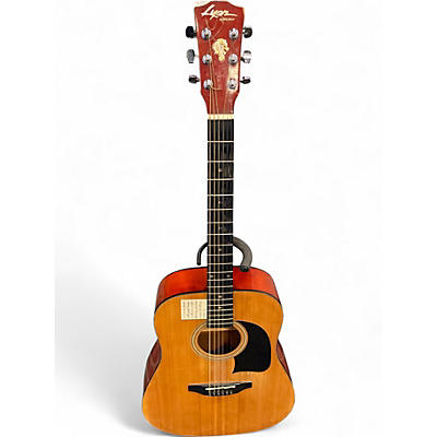 Used Washburn LYON NATURAL Acoustic Guitar
