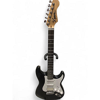 Used Washburn  Lyon Black Solid Body Electric Guitar