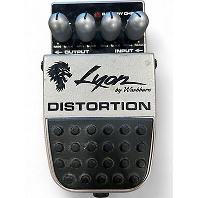 Used Washburn Lyon Distortion Effect Pedal