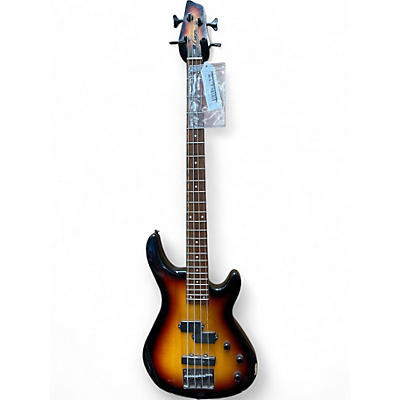 Used Washburn Lyon Power Series 3 Tone Sunburst Electric Bass Guitar