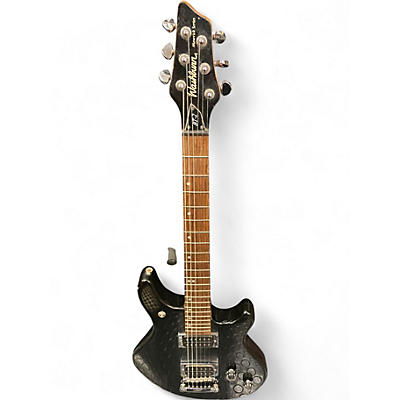 Used Washburn MAVERICK BT-4 Black Solid Body Electric Guitar