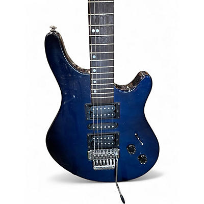 Used Washburn MAVERICK BT6 GBL Blue Solid Body Electric Guitar