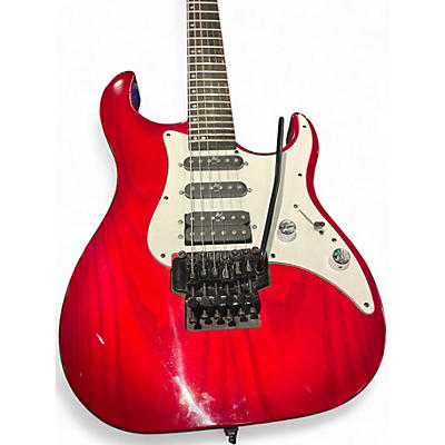 Used Washburn MG-400 Candy Apple Red Solid Body Electric Guitar