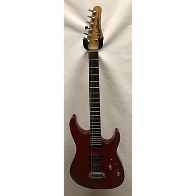 Used Washburn MG120 Red Flame Solid Body Electric Guitar