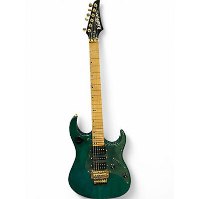 Used Washburn MG74 Green Solid Body Electric Guitar