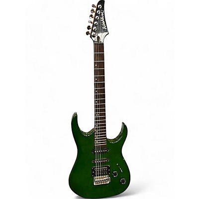 Washburn Used Washburn Mg-200 Green Solid Body Electric Guitar