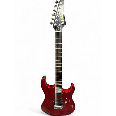 Used Washburn Mg20 Metallic Red Solid Body Electric Guitar