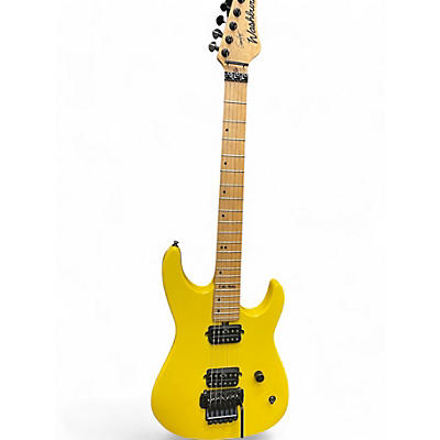 Washburn Used Washburn Mg810 Yellow  Solid Body Electric Guitar