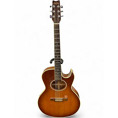Used Washburn Nuno Bettencourt Signature EA20SNB 2 Color Sunburst Acoustic Electric Guitar