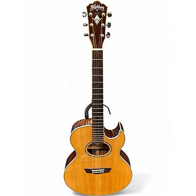 Used Washburn Nuno Bettencourt Signature EA20SNB Natural Acoustic Electric Guitar