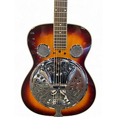 Used Washburn OR-4TS 2 Tone Sunburst Acoustic Guitar