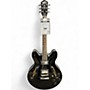 Used Washburn Oscar Schmidt OE30 Black Hollow Body Electric Guitar Black