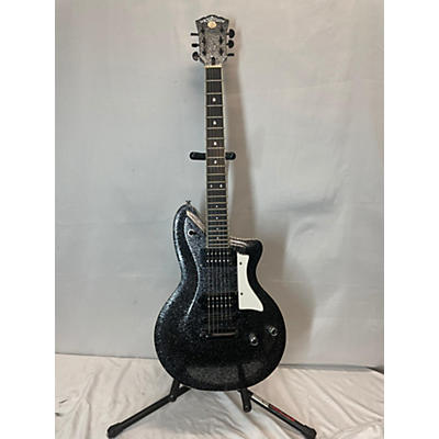 Washburn Used Washburn P2 Nuno Bettencourt Black Sparkle Solid Body Electric Guitar