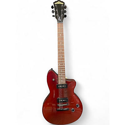 Used Washburn P290 Burgundy Solid Body Electric Guitar