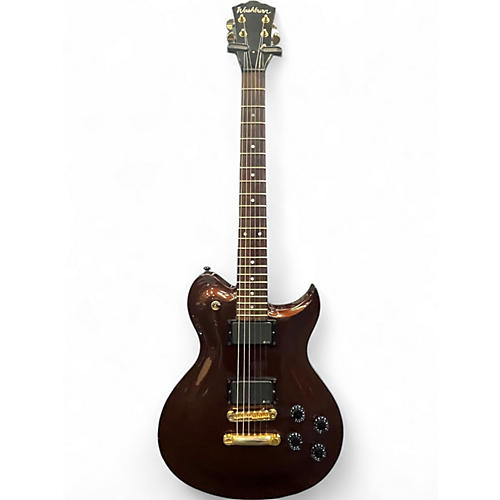 Used Washburn PILSON Rootbeer Solid Body Electric Guitar Rootbeer