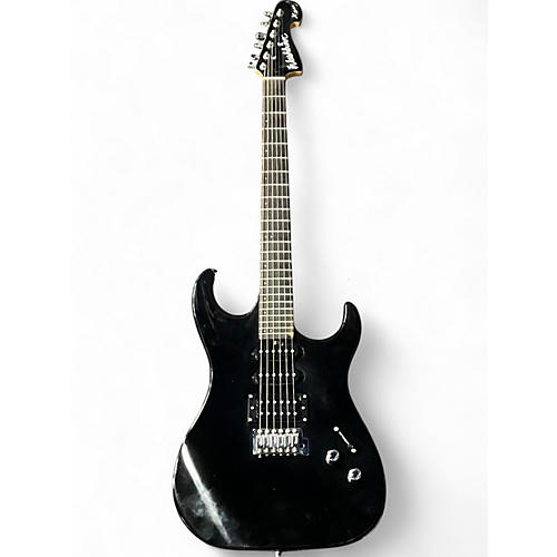 Used Washburn PRO X SERIES Black Solid Body Electric Guitar Black