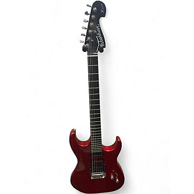 Used Washburn PRO X SERIES Candy Apple Red Solid Body Electric Guitar