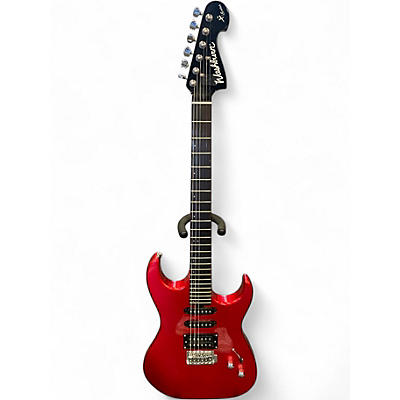 Used Washburn PRO X SERIES Metallic Red Solid Body Electric Guitar