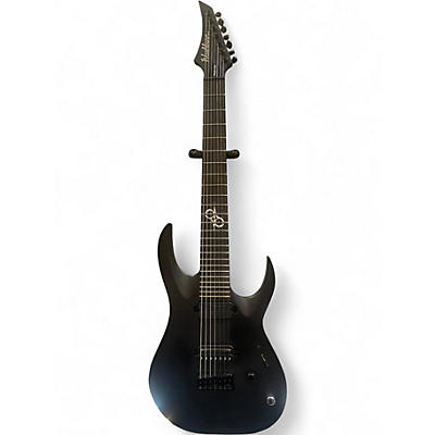 Used Washburn Parallaxe 7 Black Solid Body Electric Guitar